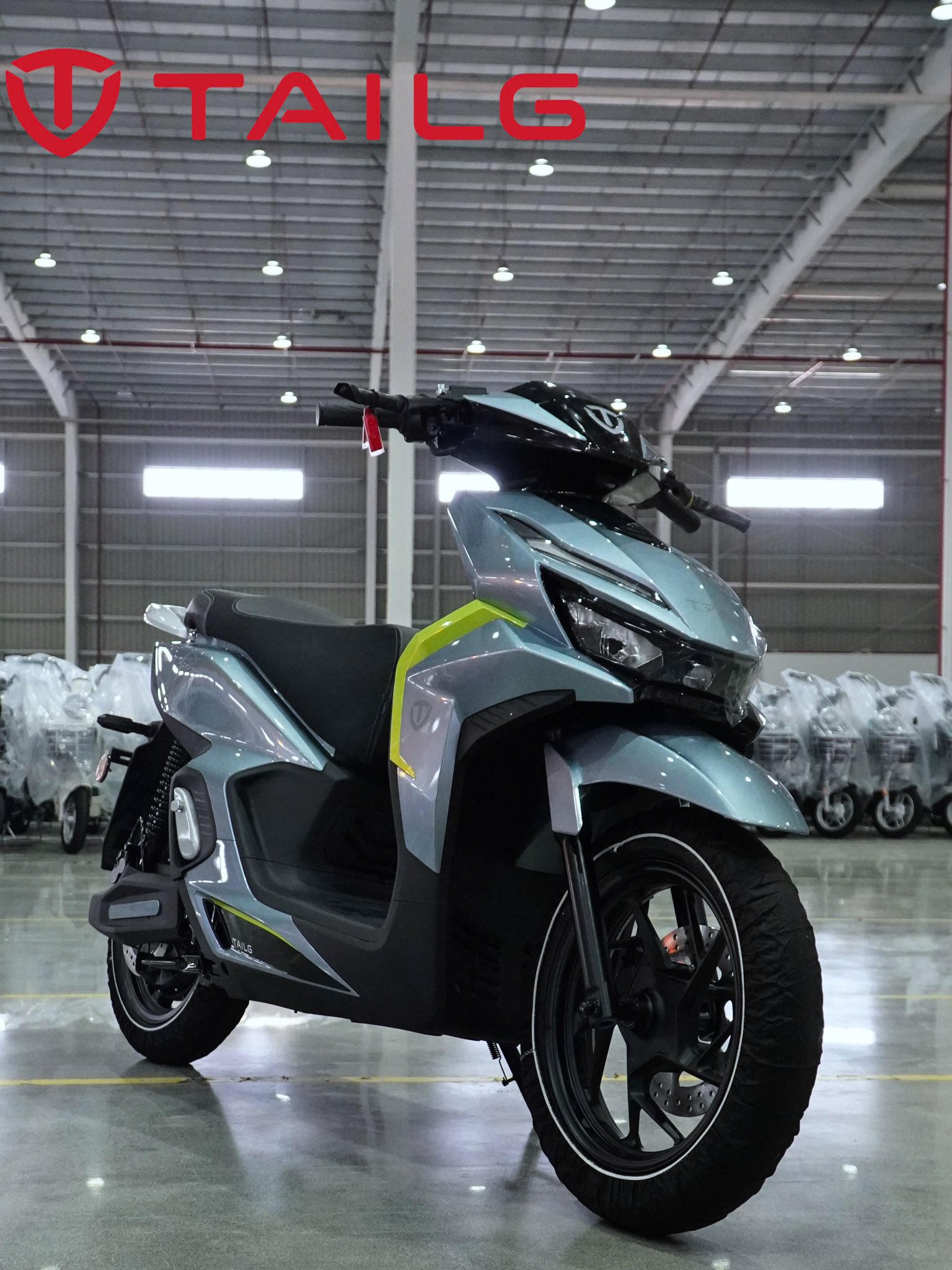 Xe M&aacute;y Điện Tailg T72 Pin 72V48A