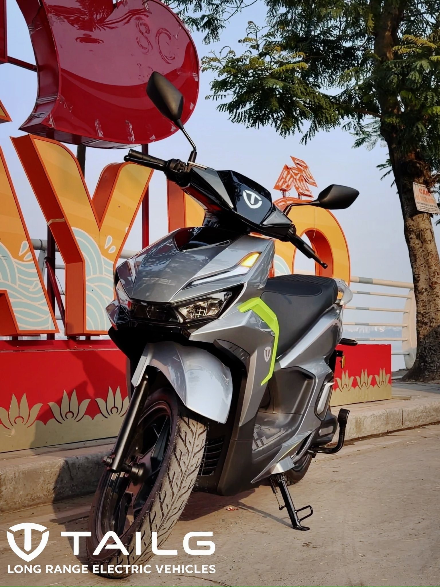 Xe M&aacute;y Điện Tailg T72 Pin 72V48A