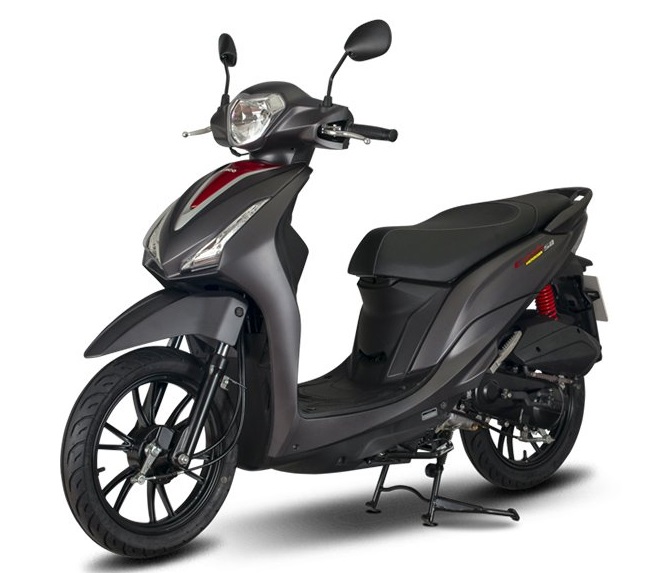 Xe Ga 50cc KYMCO Candy Hermosa X&aacute;m Xi Măng
