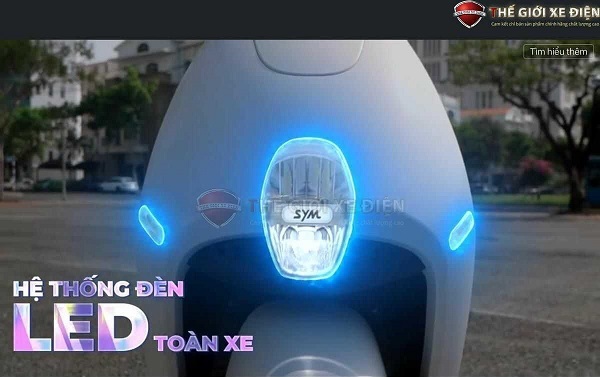 Xe Ga 50cc SYM Priti - Phanh Đĩa Trước