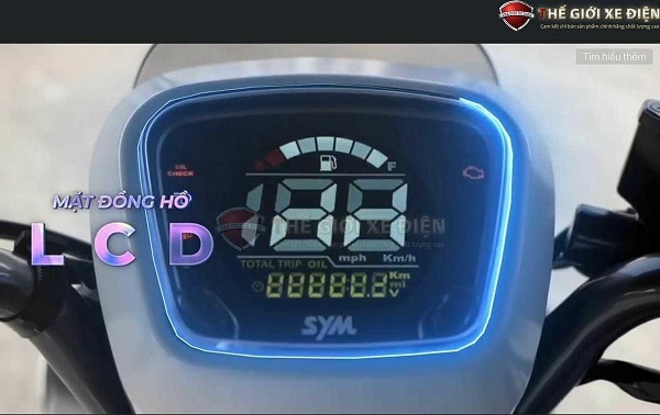 Xe Ga 50cc SYM Priti - Phanh Đĩa Trước