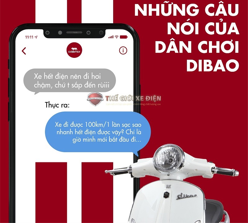 Xe M&aacute;y Điện Dibao Tesla SD Phanh Đĩa