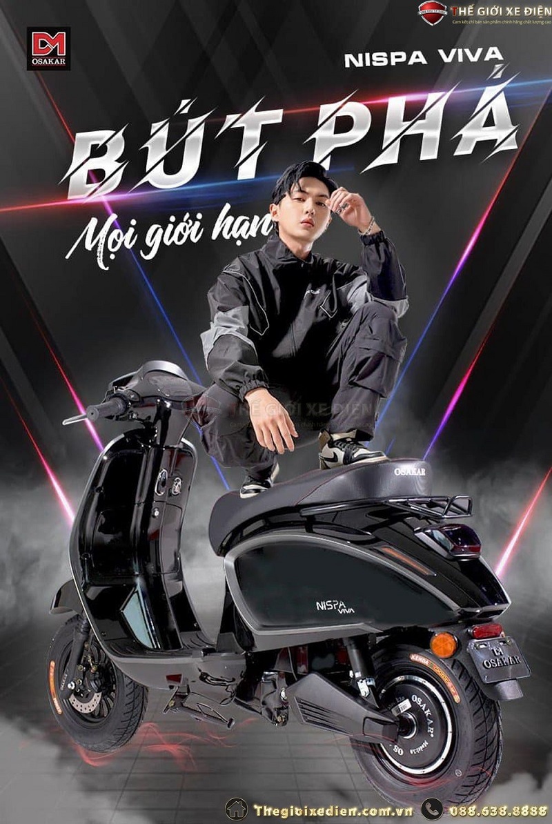 Xe Máy Điện Osakar Nispa Viva Việt Nhật