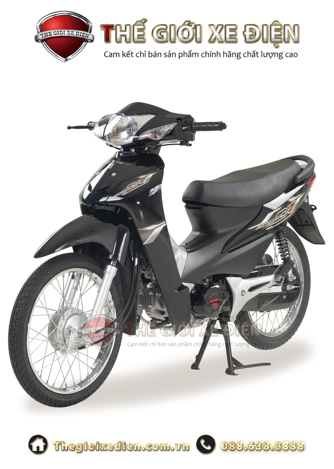 Đặc điểm nổi bật xe máy 50cc wave motor thái vành nan hoa