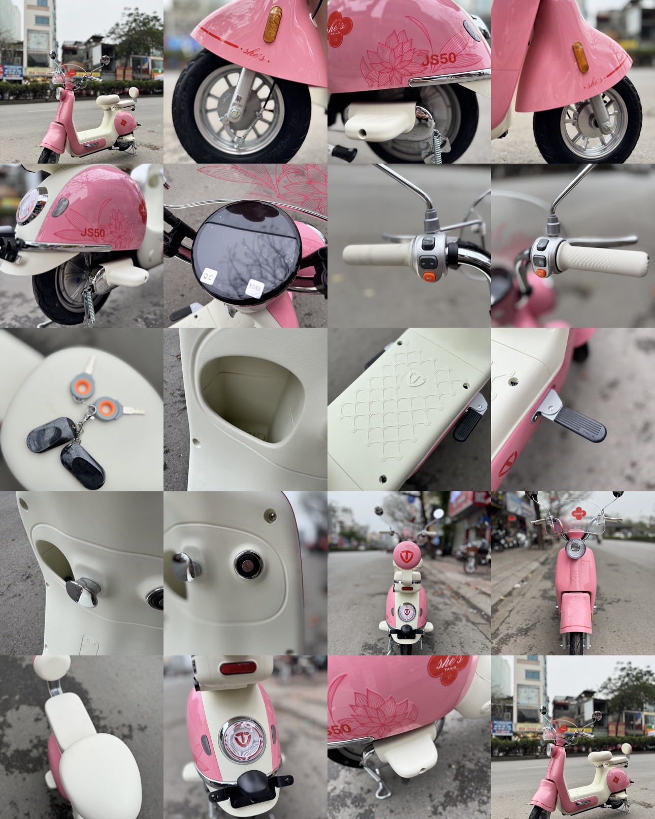 Giới thiệu tổng quan về xe đạp điện Tailg Princess JS50