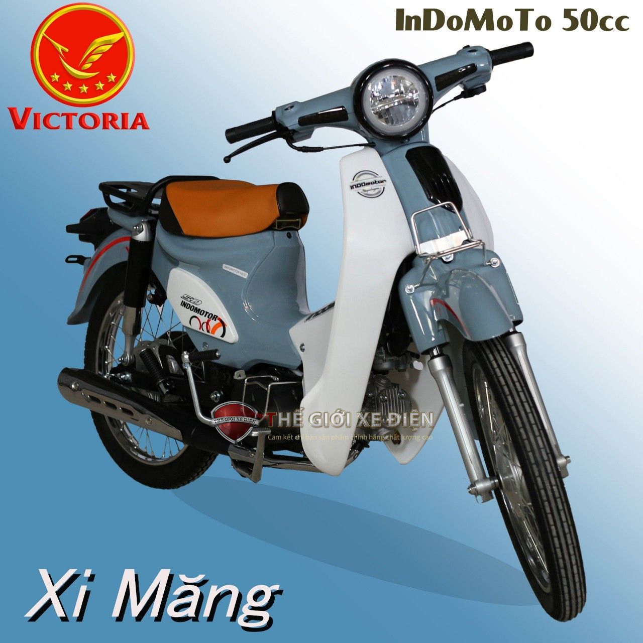 Vận hành xe máy 50cc Cub Indo Victoria
