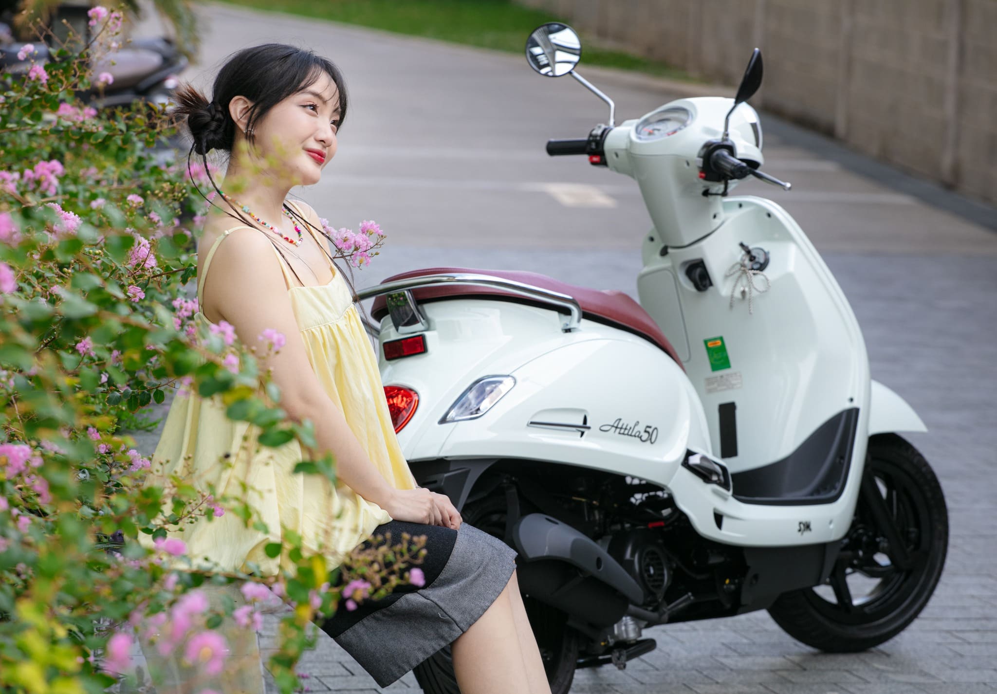SYM tung nhiều mẫu xe 50cc chính hãng giá vừa tầm học sinh, sinh viên