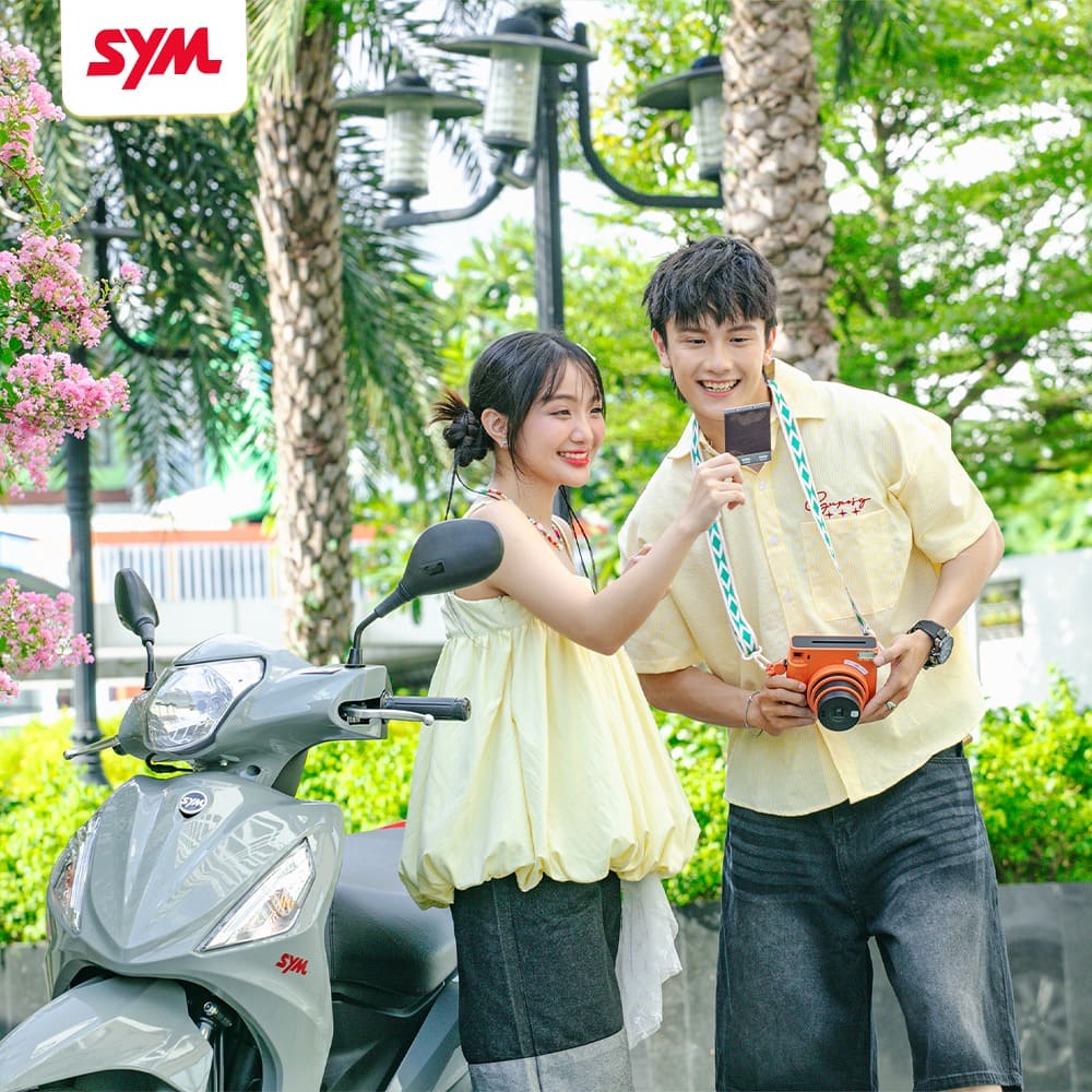 SYM tung nhiều mẫu xe 50cc chính hãng giá vừa tầm học sinh, sinh viên
