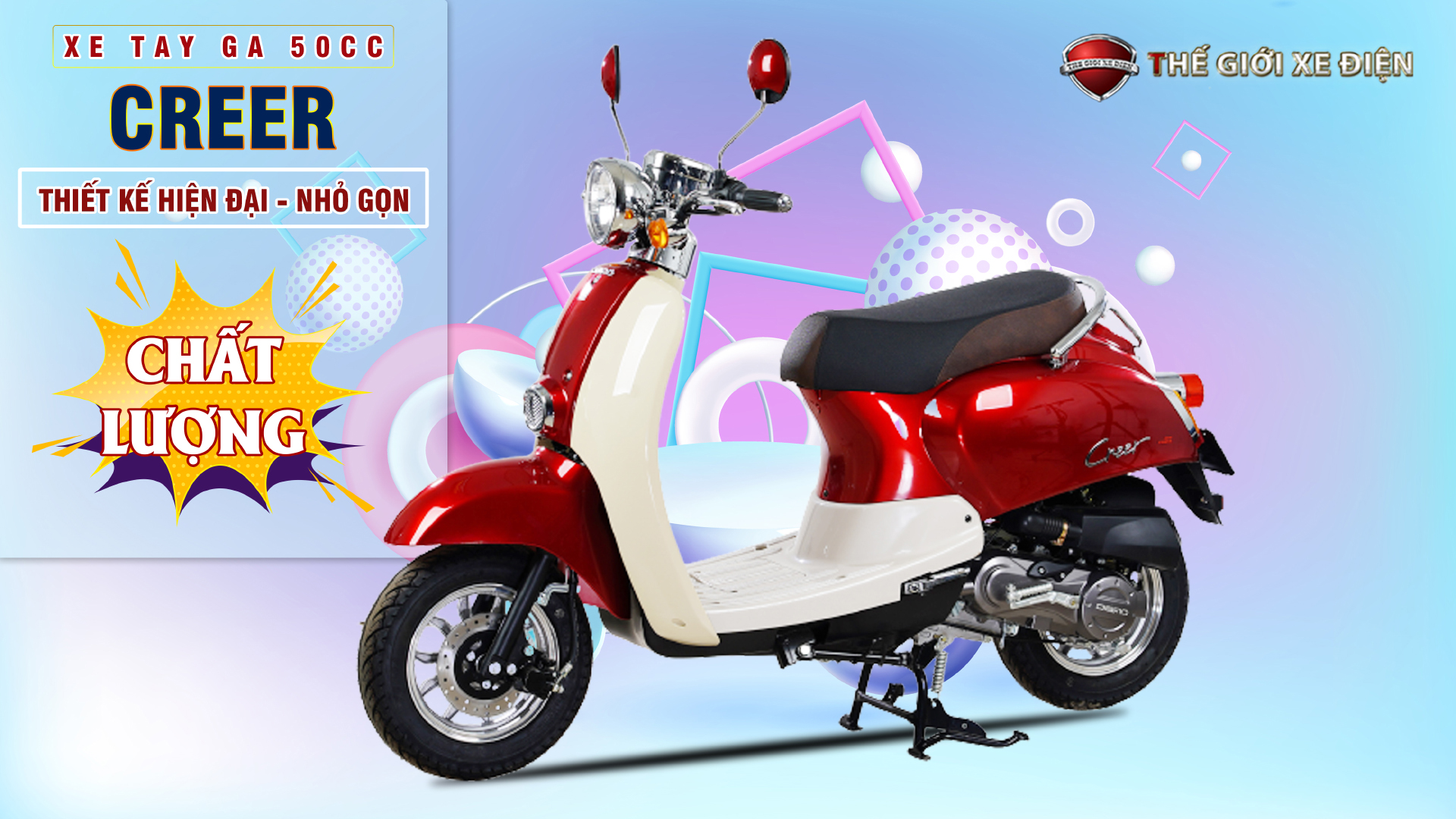 Xe Ga 50cc Dibao Creer 2023 Phanh Đĩa