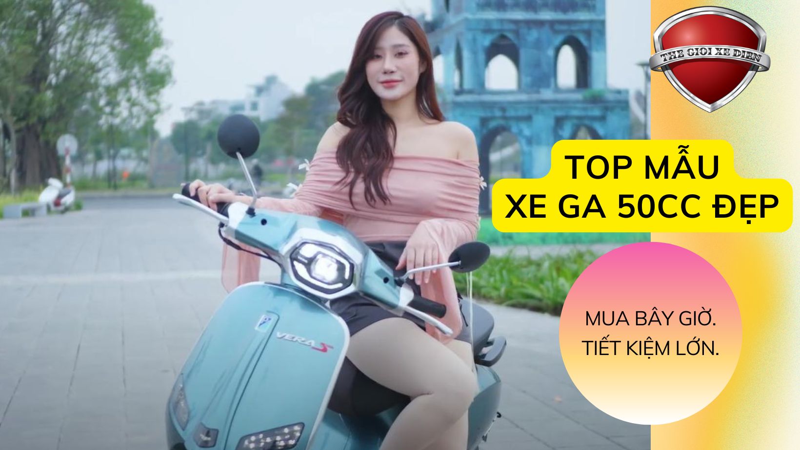 Top những mẫu xe ga 50cc đẹp