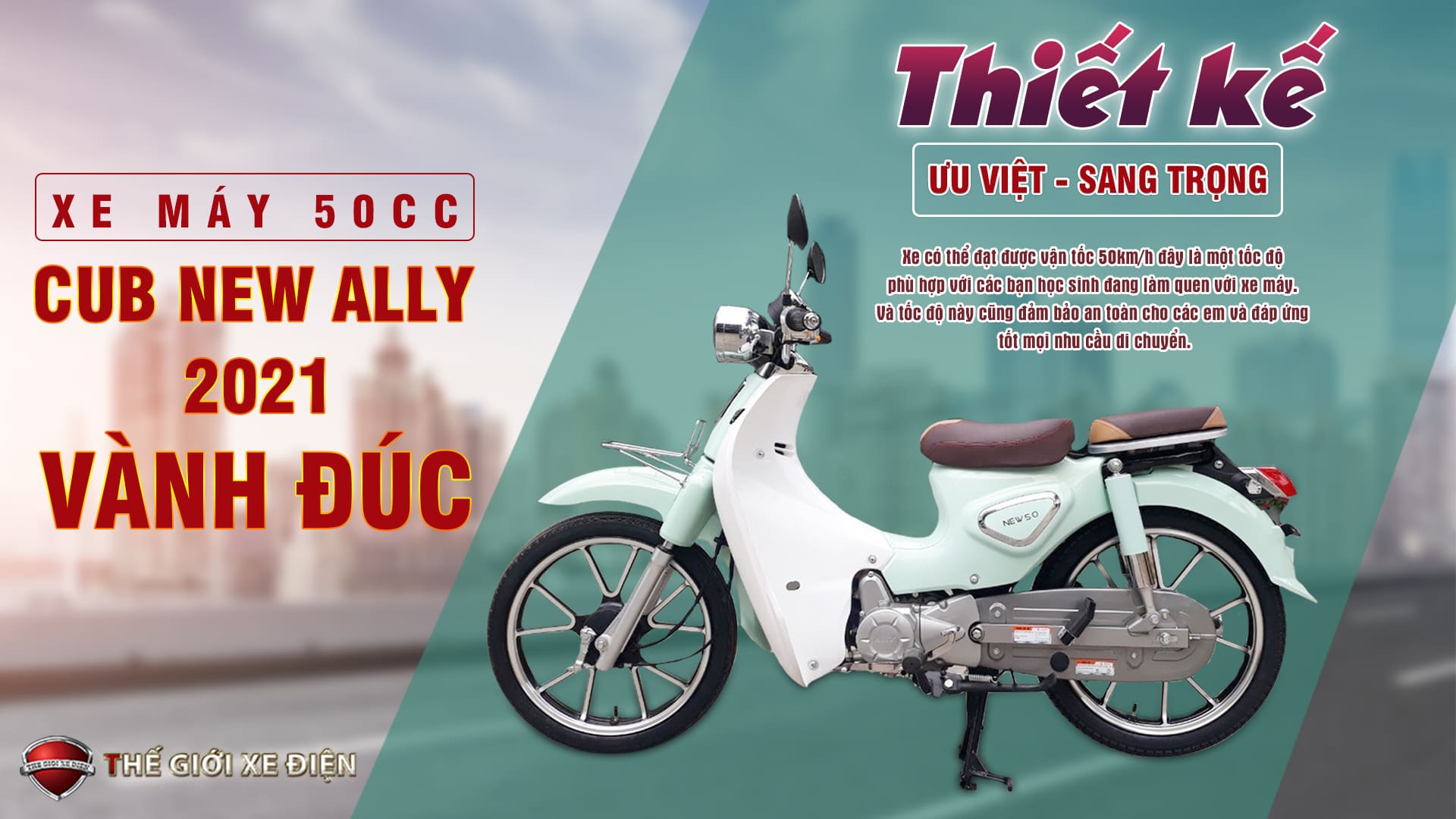 xe máy 50cc cub new le 