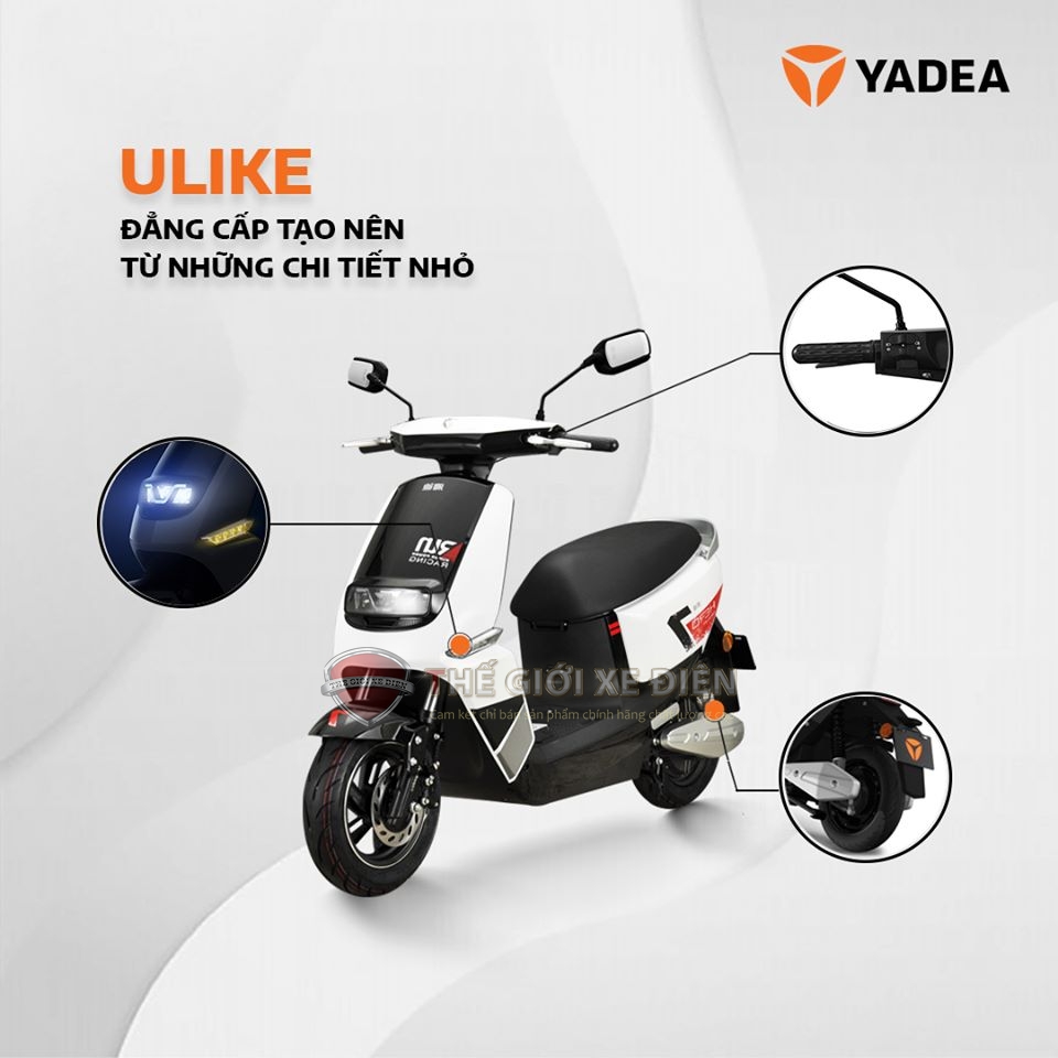 Top 6 điểm nâng cấp bạn thấy ở xe máy điện Yadea Ulike