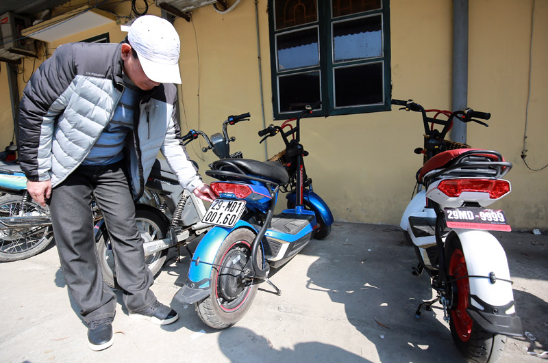 20.000 xe máy điện được cấp biển số ở Hà Nôi - Hải Phòng