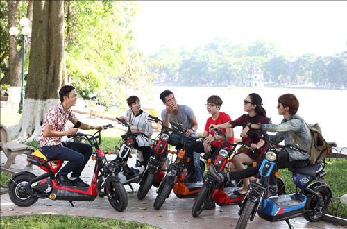 Xe đạp điện Giant đồng hành cùng các bạn trẻ Việt Nam