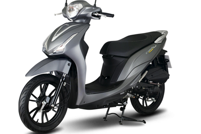 Xe Ga 50cc KYMCO Candy Hermosa Xám/Đen Nhám