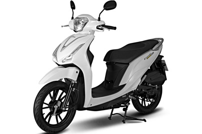 Xe Ga 50cc KYMCO Candy Hermosa Màu Trắng