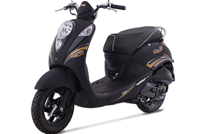 Xe ga 50cc Elite SYM Đen Mờ/Đỏ Mận