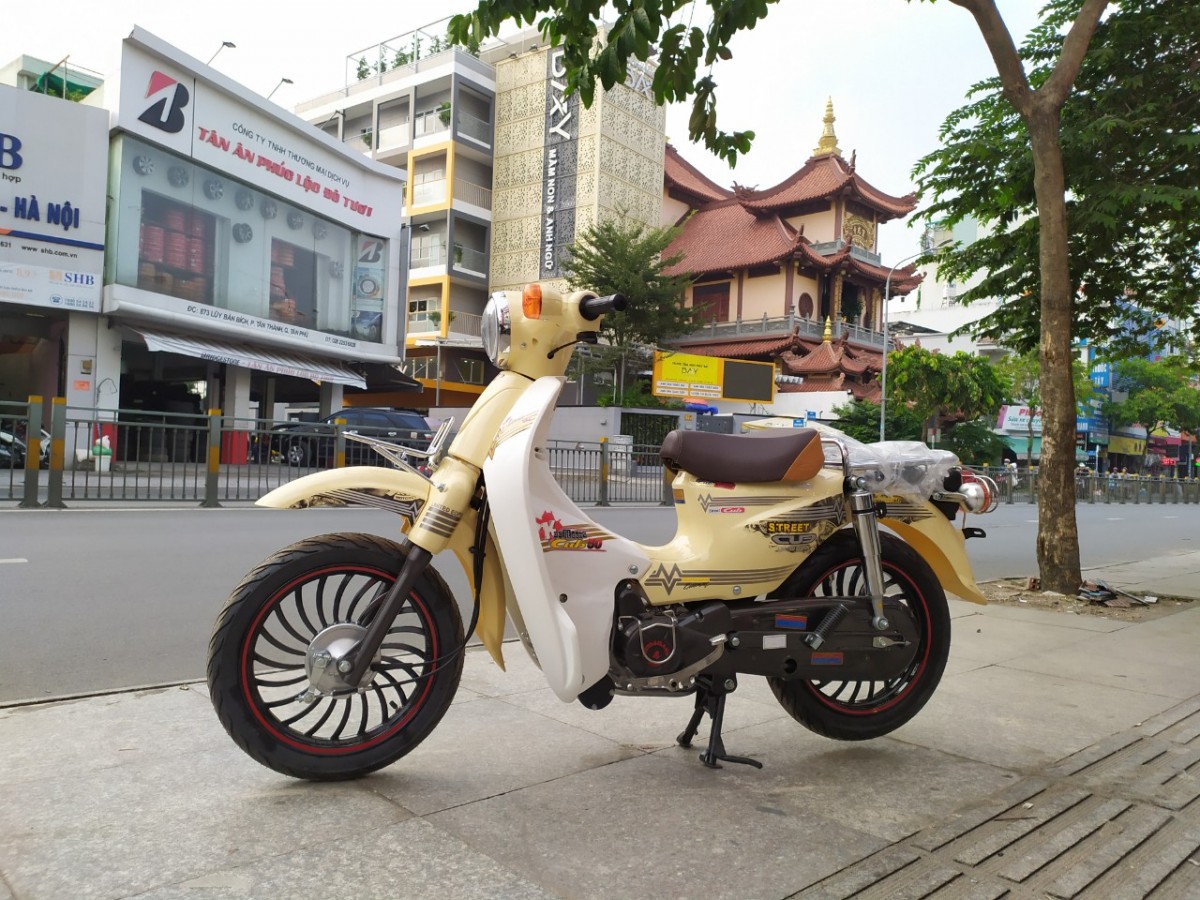 Xe máy 50cc Cub Hyosung Vành Đúc