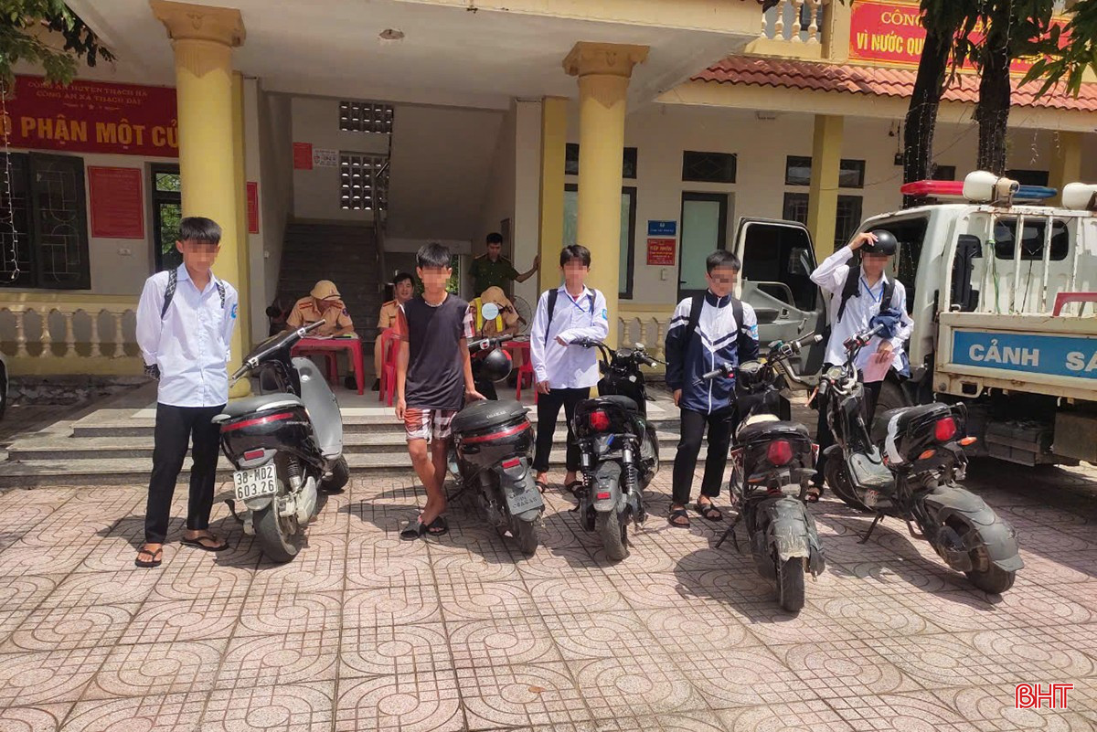 Nhức nhối tình trạng vi phạm giao thông của học sinh