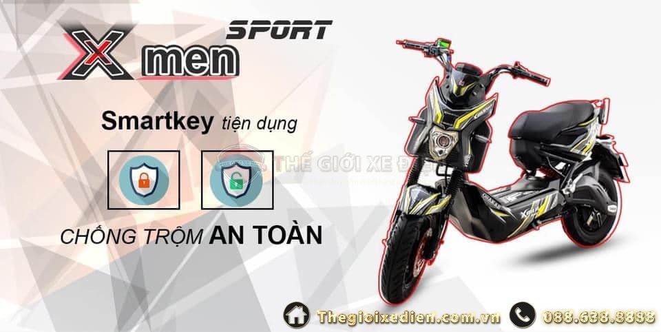 Giới thiệu xe máy điện Osakar Xmen Sport