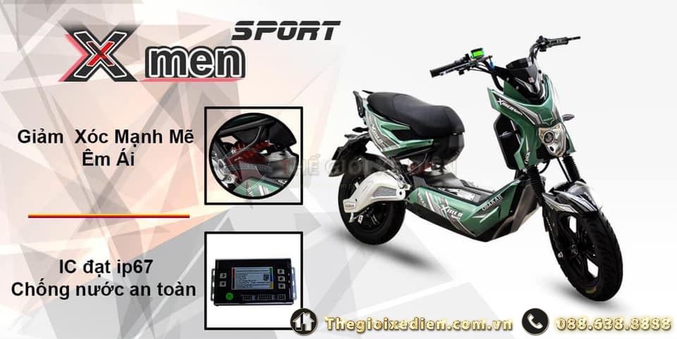 Phuộc nhún xe là gì? Xe máy điện Osakar Xmen Sport có 1 phuộc nhún